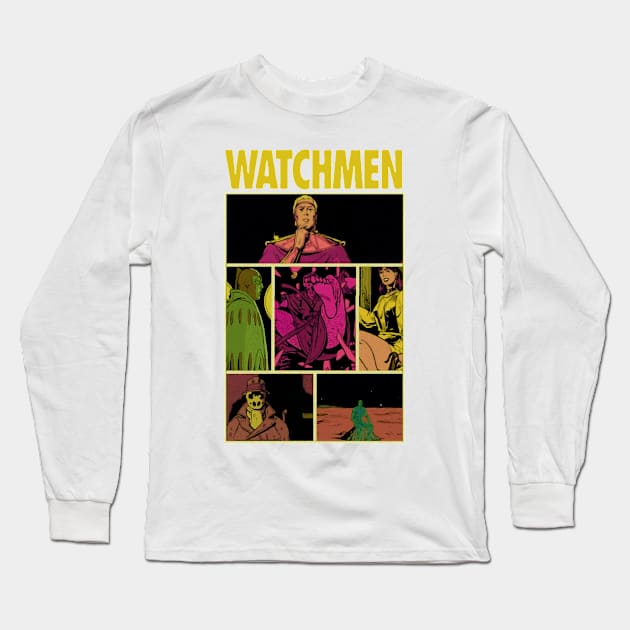 watcmen Long Sleeve T-Shirt by artistcill